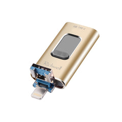 Richwell 3 en 1 64G Tipo-C + 8 pines + Disco flash USB 3.0