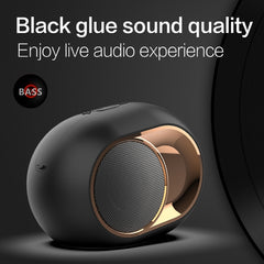 Altavoz Bluetooth inalámbrico bajo impermeable al aire libre X6 TWS