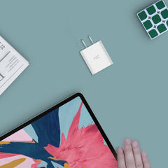 Adaptador de corriente original Xiaomi Youpin ZMI 20W con cable, enchufe de EE. UU.