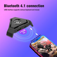 HXSJ P5 Teclado Ratón Convertidor Bluetooth para Juegos