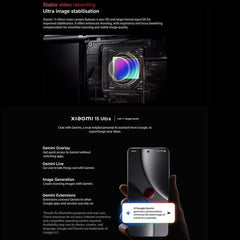 Xiaomi 15 Ultra Global, 16GB+512GB, 3D Ultra...