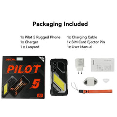 Teléfono resistente Blackview Oscal Pilot 5 5G