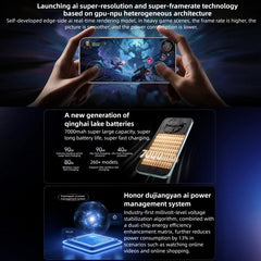 Honor Magic8, 16 GB + 512 GB, lector de huel...