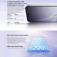 OPPO Reno15, 16 GB + 256 GB, lector de huell...