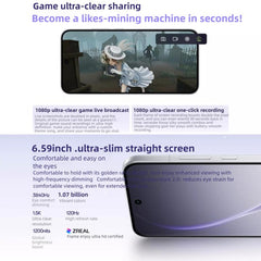 OPPO Reno15c, 12 GB + 512 GB, lector de huel...