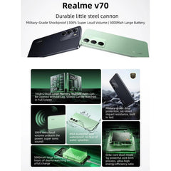 Realme V70, 12 GB + 256 GB, pantalla de 6,67...