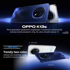 OPPO K13s 5G, 12 GB + 512 GB, lector de huel...