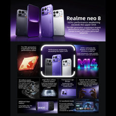 Realme Neo8, 16 GB + 1 TB, lector de huellas...