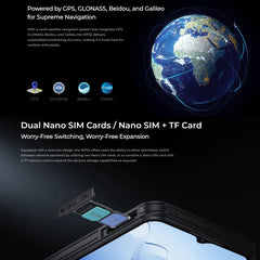 Teléfono robusto Oukitel WP52 5G, 4 GB + 256...