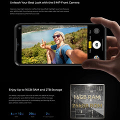 Teléfono robusto Oukitel WP52 5G, 4 GB + 256...