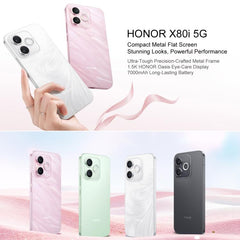 Honor X80i, 8 GB + 128 GB, lector de huellas...