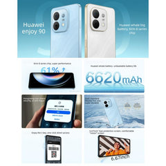HUAWEI Enjoy 90, 8 GB + 128 GB, lector de hu...