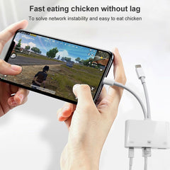 NK-107 Pro 3 en 1 USB-C / Type-C + 8 pines m...