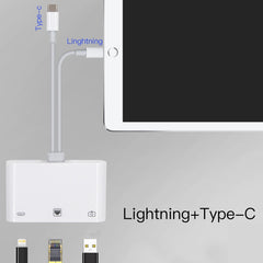 NK-107 Pro 3 en 1 USB-C / Type-C + 8 pines m...