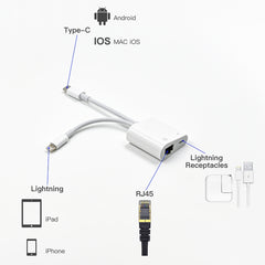 NK-1035 Pro 2 en 1 USB-C / Type-C + Adaptado...