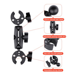 Abrazaderas dobles de cangrejo para motocicl...