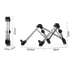 Soporte de disipación de calor para computadora portátil, tamaño: 24,5x3,3x2,8 cm