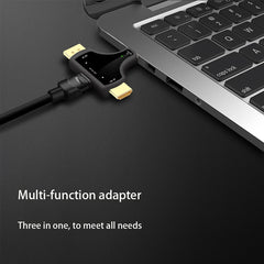 D62A DisplayPort + Mini DP + HDMI Macho a HD...