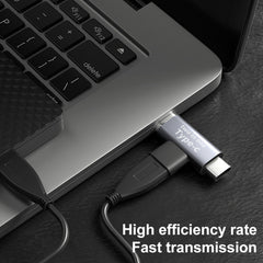 Convertidor USB-C/Tipo-C hembra a macho de 8...