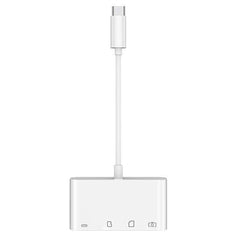 NK108LTC 4 en 1 USB-C macho a SD + TF + USB ...