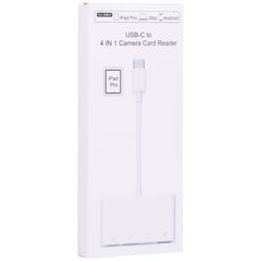 NK108LTC 4 en 1 USB-C macho a SD + TF + USB ...