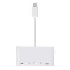 NK-1032TC 5 en 1 Adaptador USB-C Macho a SD/...