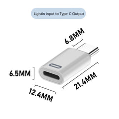 Adaptador Gen3 hembra de 8 pines a USB-C/tip...