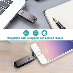 Richwell 16G Tipo-C + 8 pines + Disco flash USB 3.0