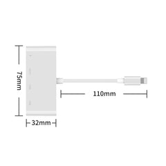 75216 4 en 1 Convertidor de video HD de 8 pi...