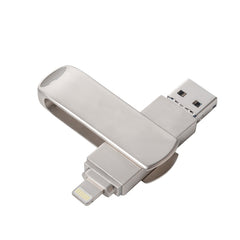 Richwell 3 en 1 128G Micro USB + 8 pines + U...