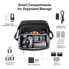 Bolsa de almacenamiento individual para hombro para dron DJI Mini Series