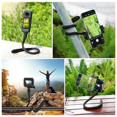 Soporte de montaje de clip flexible de silic...