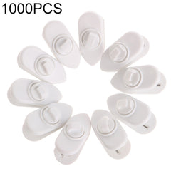 Soporte de abrazadera de clip de cable de auriculares giratorio de 1000 piezas