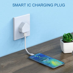 Cargador USB con enchufe británico de 5 V/1 A