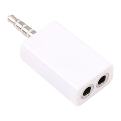 Adaptador divisor de auriculares con conector estéreo de 3,5 mm