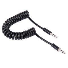 Cable de auriculares en espiral con conector auxiliar de 3,5 mm, longitud: 15 cm - 170 cm