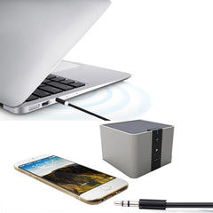 Cable de auriculares en espiral con conector macho a macho de 3,5 mm