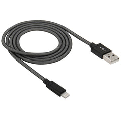Cable de carga estilo malla de 1 m y 8 pines