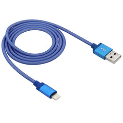 Cable de carga estilo malla de 1 m y 8 pines