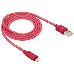 Cable de carga estilo malla de 1 m y 8 pines