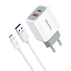 Cargador de viaje de carga rápida con cable de datos
