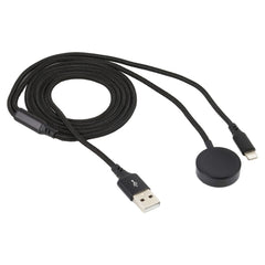 Para iPhone / Apple Watch 2 en 1 Cable de ca...