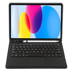 Funda de cuero para tableta con teclado táct...
