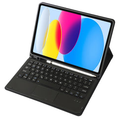 Funda de cuero para tableta con teclado táct...