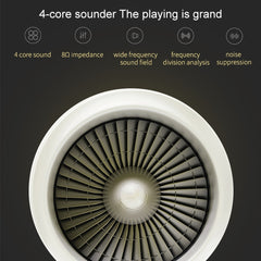 QKZ CK3 HIFI Auriculares internos de música de cuatro unidades
