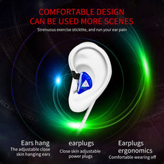QKZ CK5 HIFI In-ear Star con los mismos auriculares de música