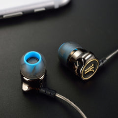Auriculares internos de música deportivos totalmente metálicos QKZ DM7