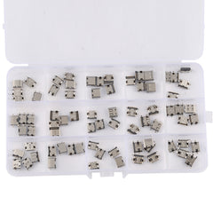 75 unids/set conector de puerto de carga USB...