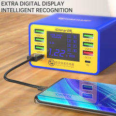Mecánico icharge 8M QC 3.0 USB Cargador inte...