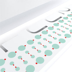 2UUL 1000 unids/set pegatina protectora de c...